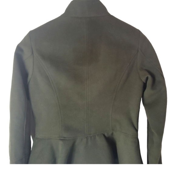 VICI Exclusive X Fate Hunter Green Double Breasted Peplum Blazer Jacket Small - Picture 7 of 9